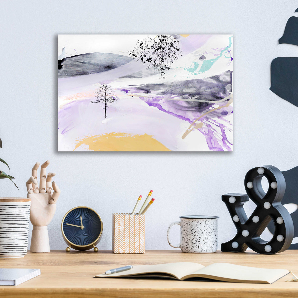 Epic Art 'Bosque' by Alba Escayo, Acrylic Glass Wall Art,16x12