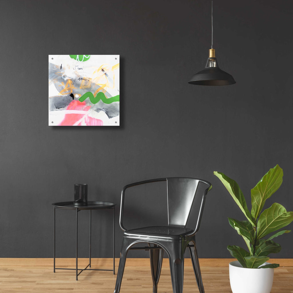 Epic Art 'Et Moi Et Moi' by Alba Escayo, Acrylic Glass Wall Art,24x24