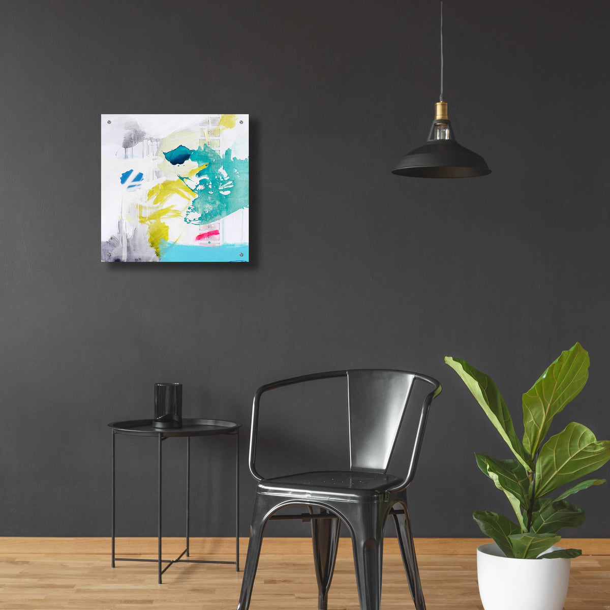 Epic Art 'Geologias' by Alba Escayo, Acrylic Glass Wall Art,24x24