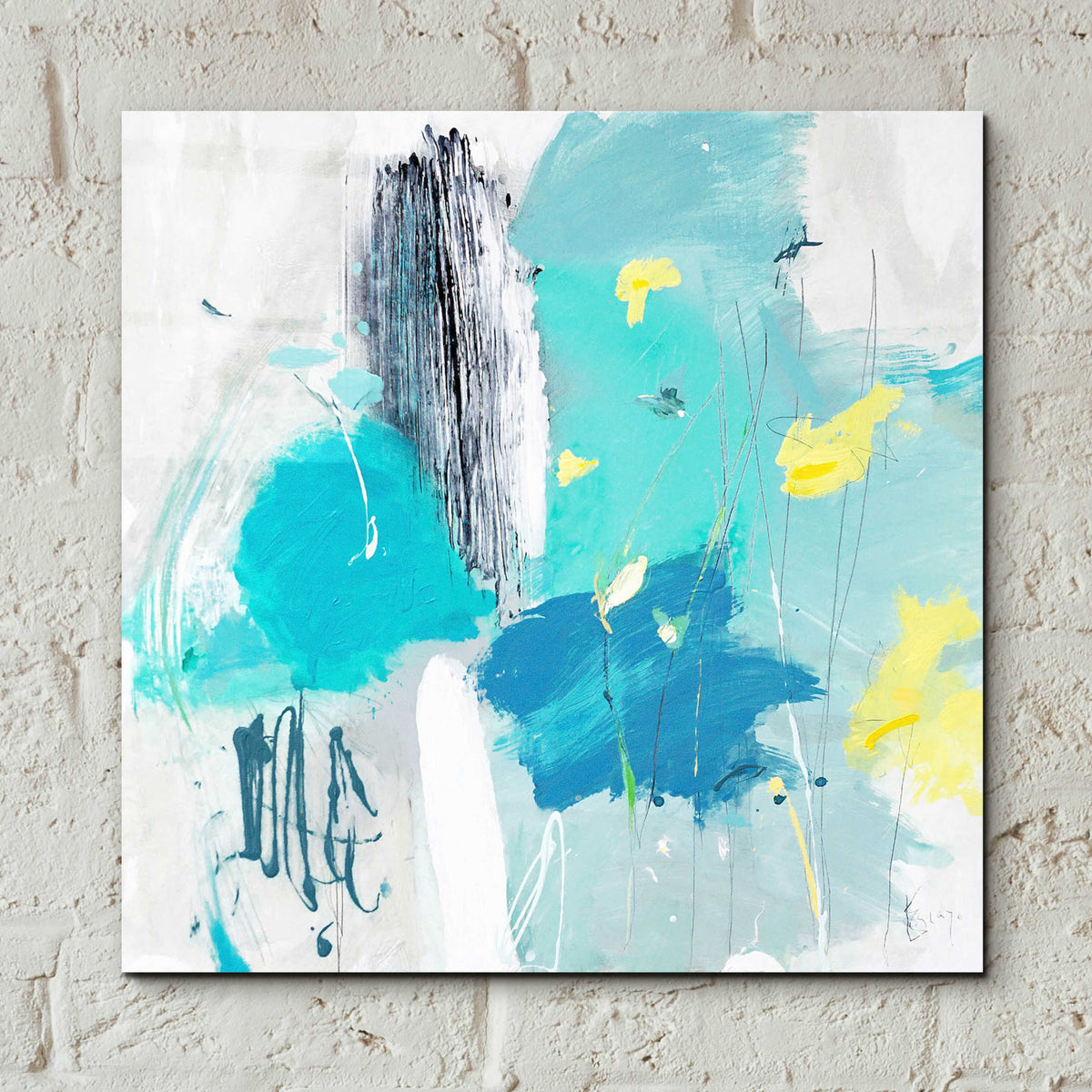 Epic Art 'Narcissus' by Alba Escayo, Acrylic Glass Wall Art,12x12
