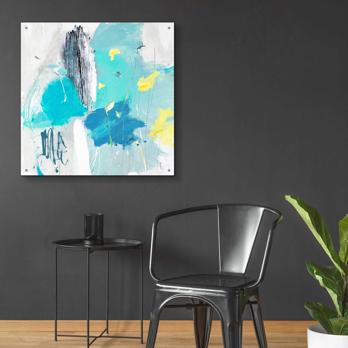 Epic Art 'Narcissus' by Alba Escayo, Acrylic Glass Wall Art,36x36