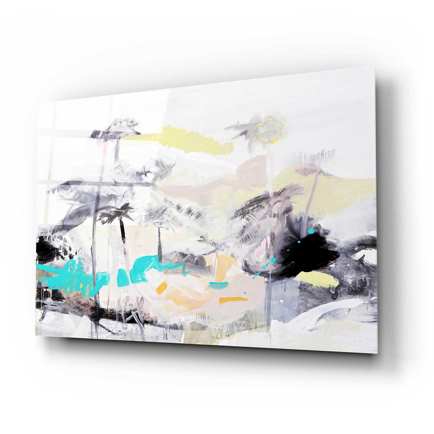 Epic Art 'Paraiso' by Alba Escayo, Acrylic Glass Wall Art,24x16