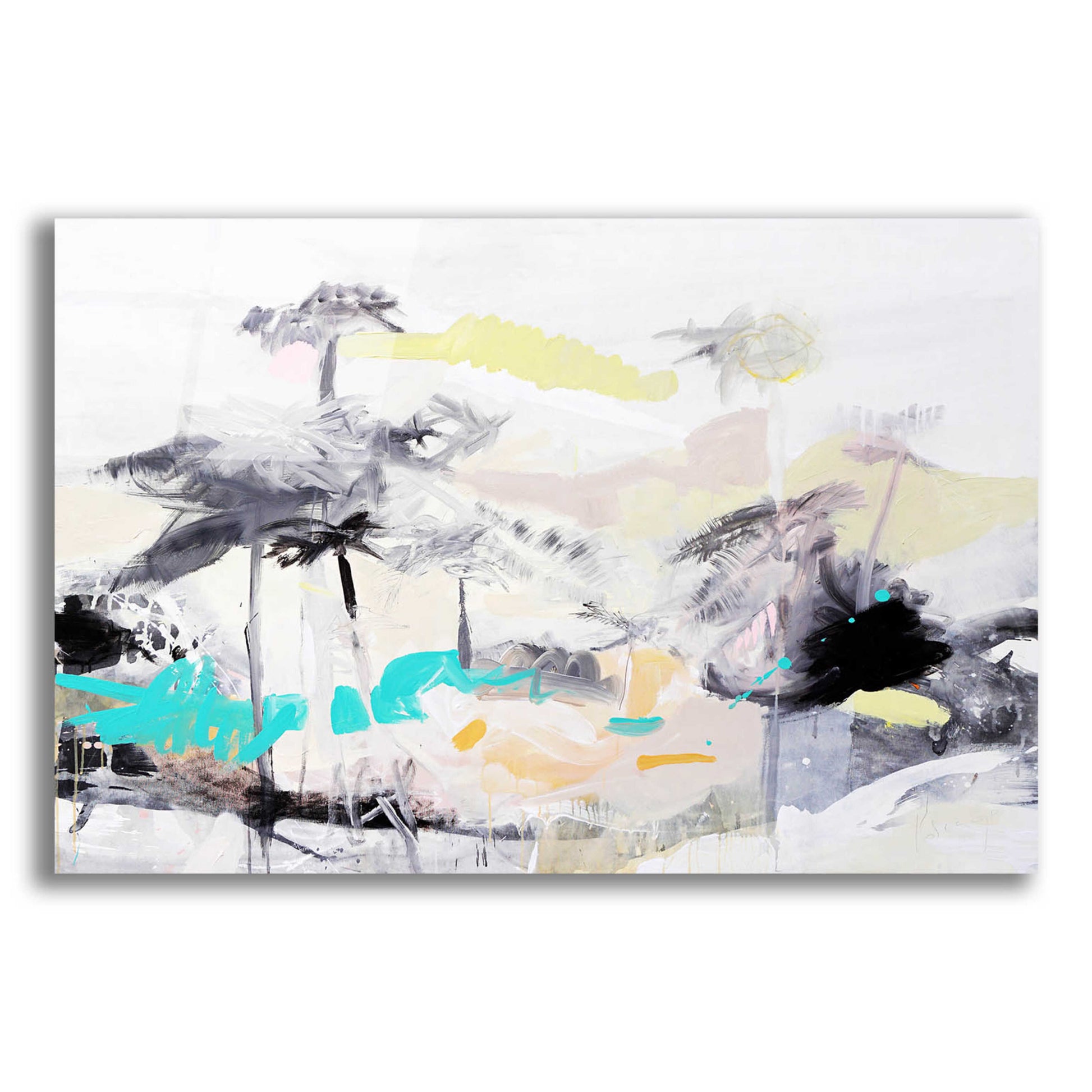 Epic Art 'Paraiso' by Alba Escayo, Acrylic Glass Wall Art,24x16