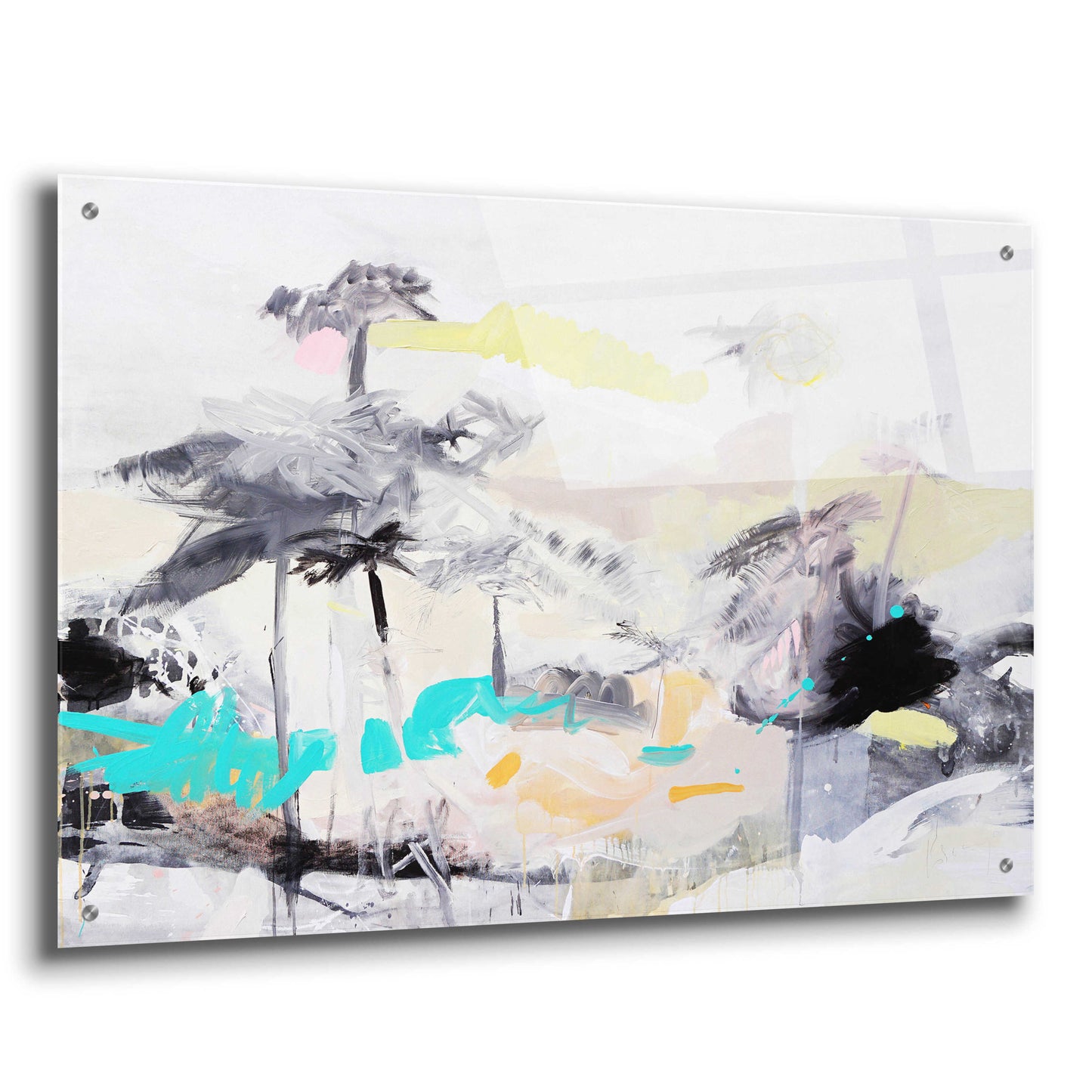 Epic Art 'Paraiso' by Alba Escayo, Acrylic Glass Wall Art,36x24