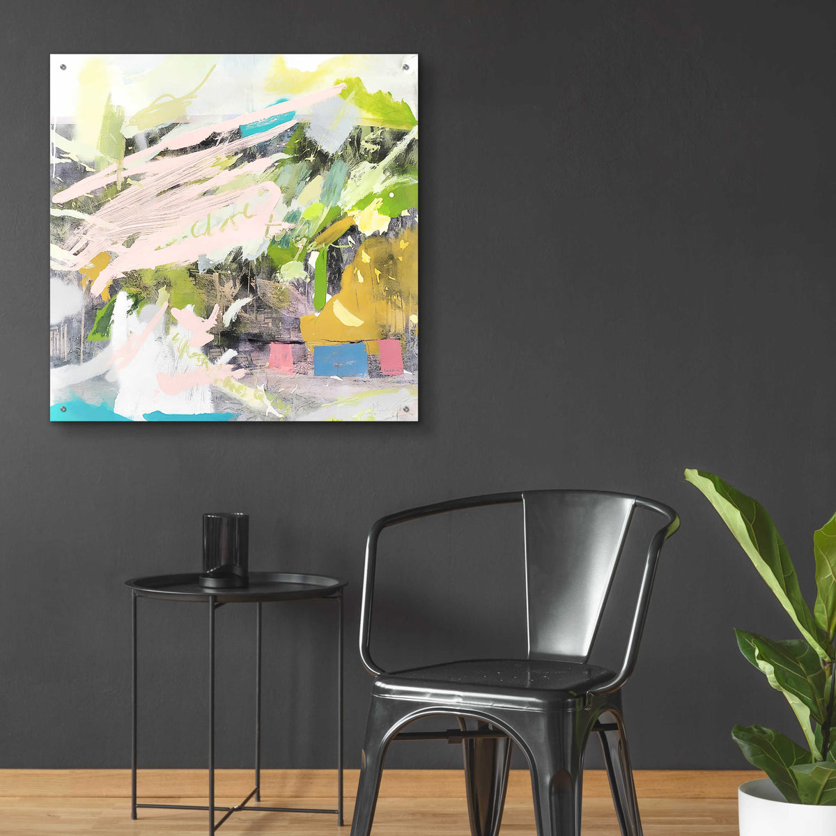 Epic Art 'Rainforest' by Alba Escayo, Acrylic Glass Wall Art,36x36