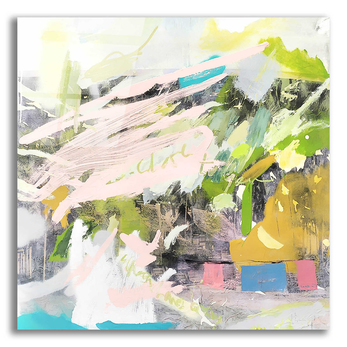 Epic Art 'Rainforest' by Alba Escayo, Acrylic Glass Wall Art