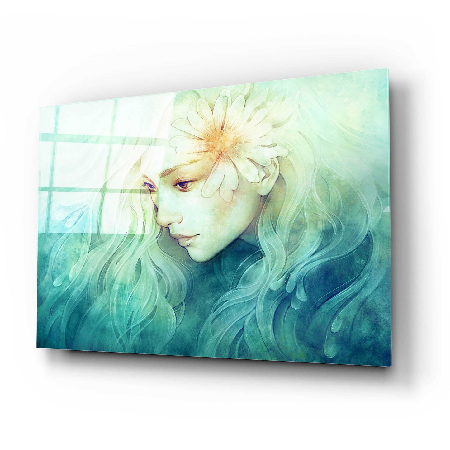 Epic Art 'April' by Anna Ditman, Acrylic Glass Wall Art,24x16