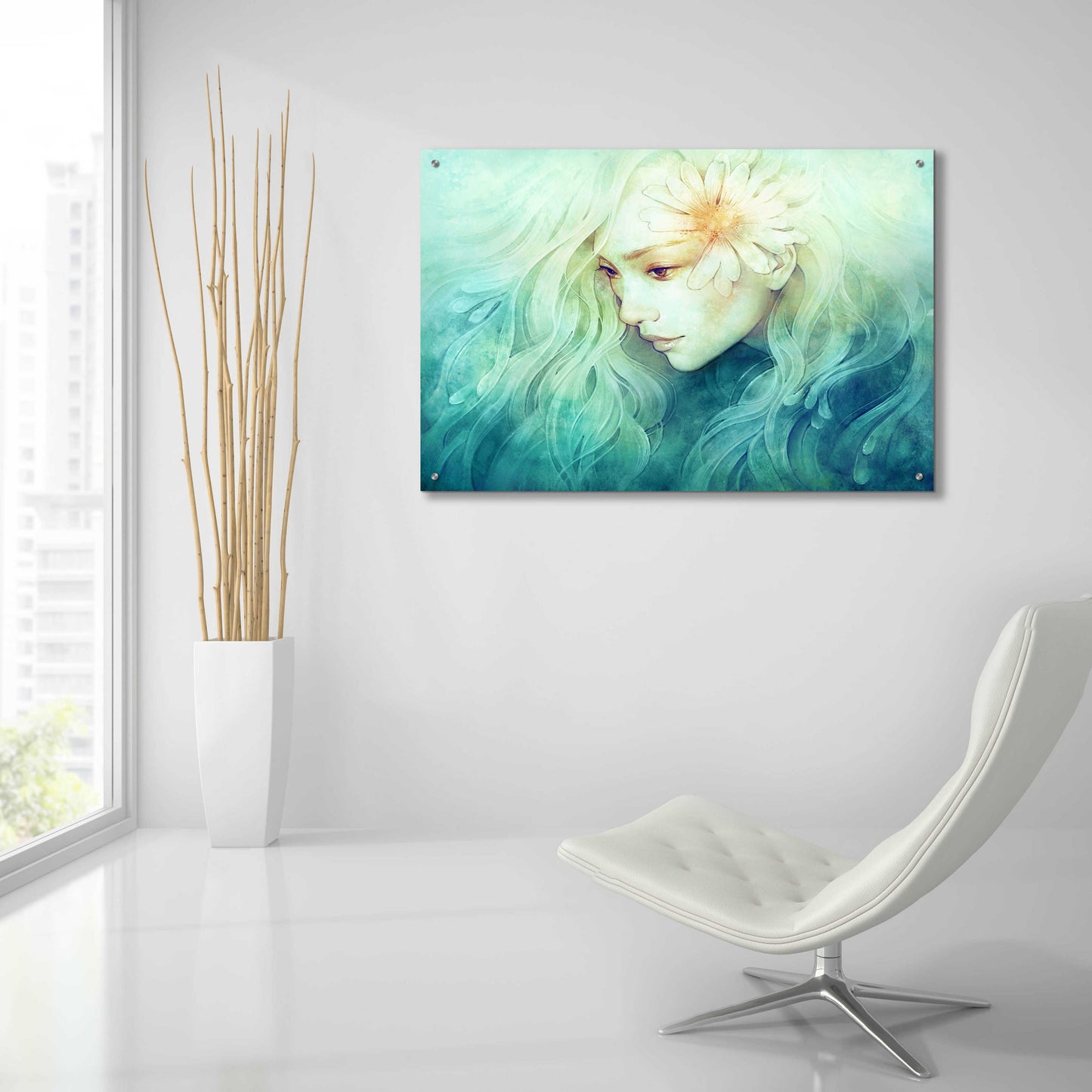 Epic Art 'April' by Anna Ditman, Acrylic Glass Wall Art,36x24