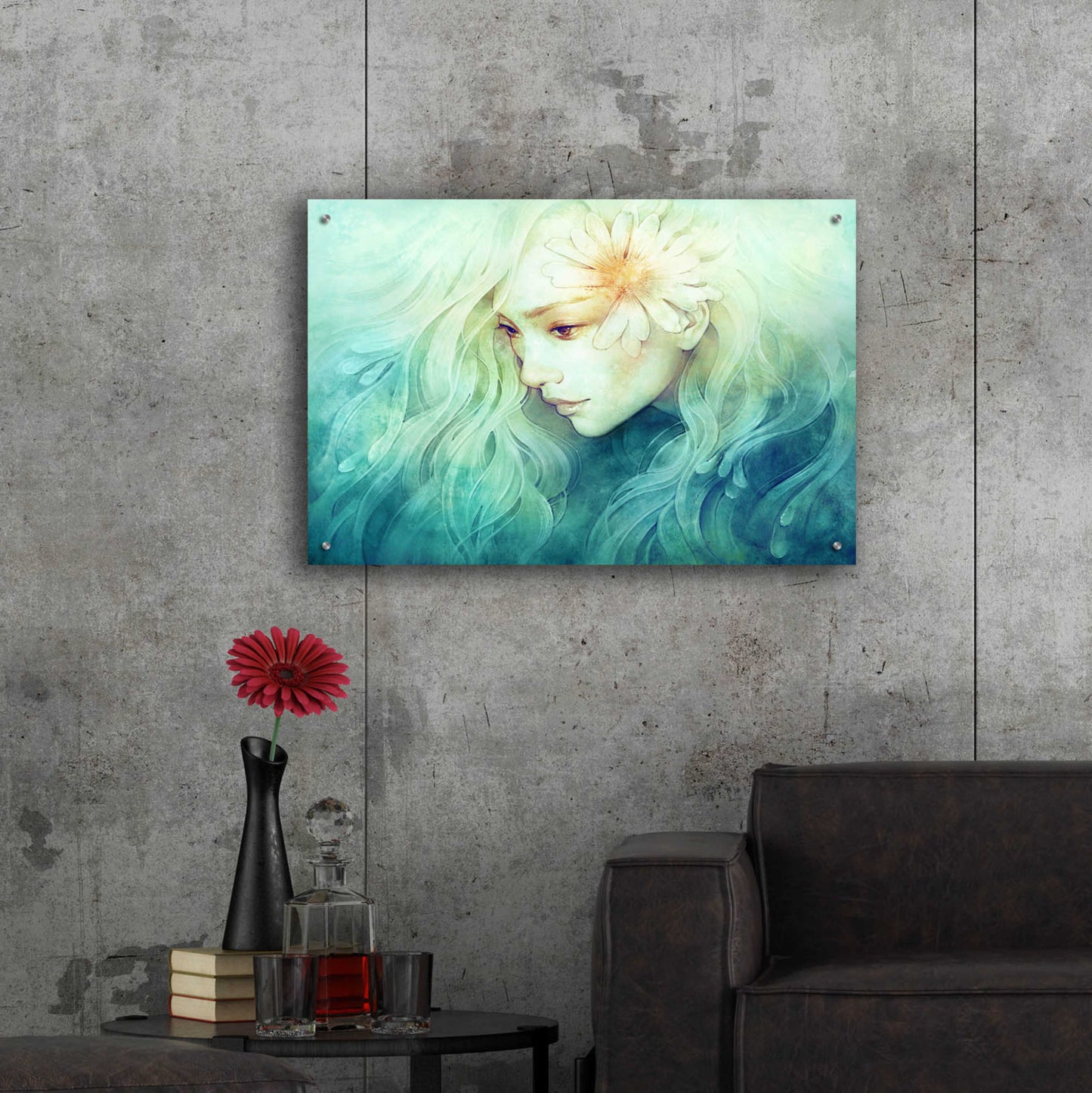 Epic Art 'April' by Anna Ditman, Acrylic Glass Wall Art,36x24