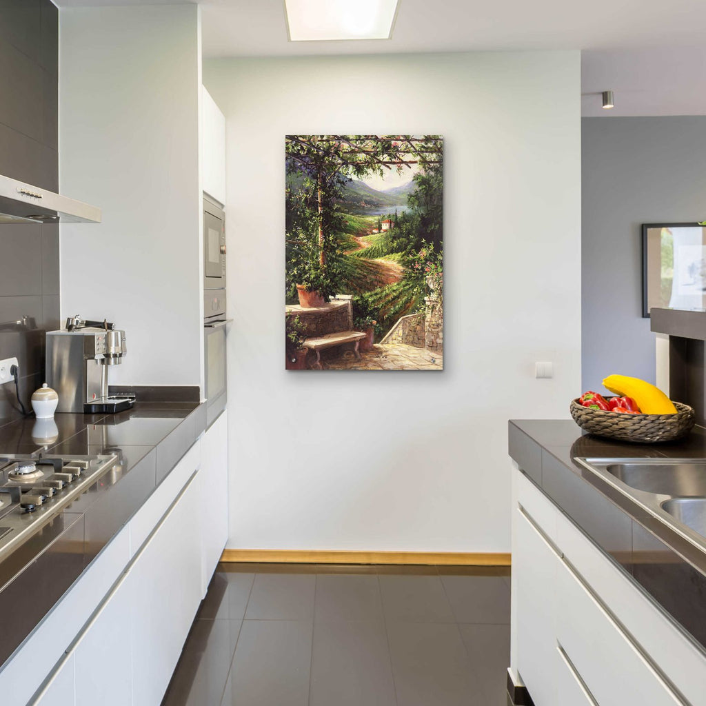 Chianti Vineyard by Art Fronckowiak - 24x36 acrylic wall art in a room