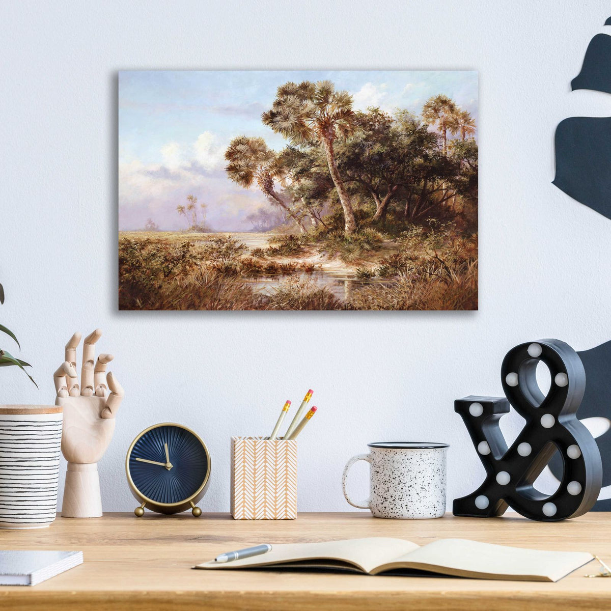 Glades Cove by Art Fronckowiak - 16x12 acrylic wall art in a room