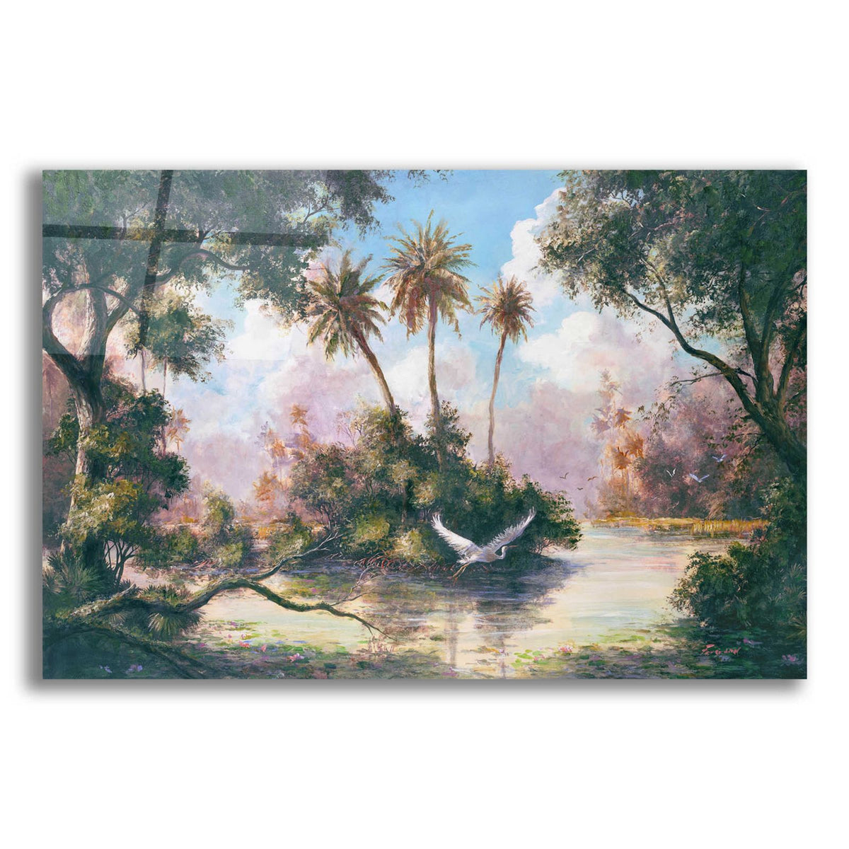Epic Art 'Glades Hammock' by Art Fronckowiak, Acrylic Glass Wall Art