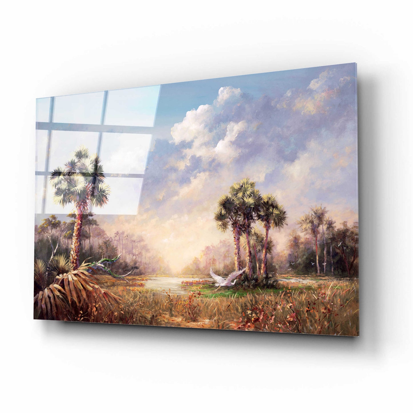 Epic Art 'Golden Glades' by Art Fronckowiak, Acrylic Glass Wall Art,16x12