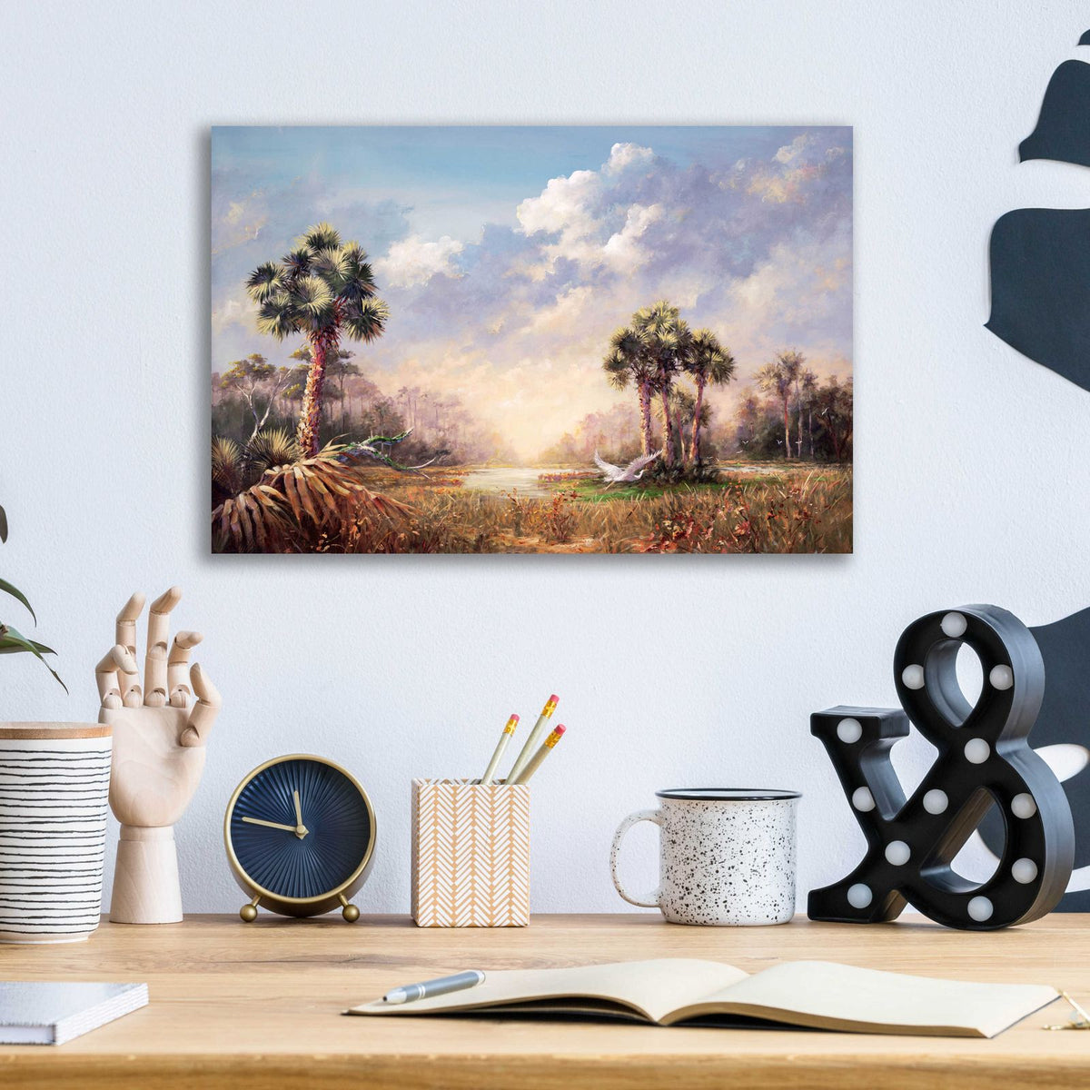 Golden Glades by Art Fronckowiak - 16x12 acrylic wall art in a room