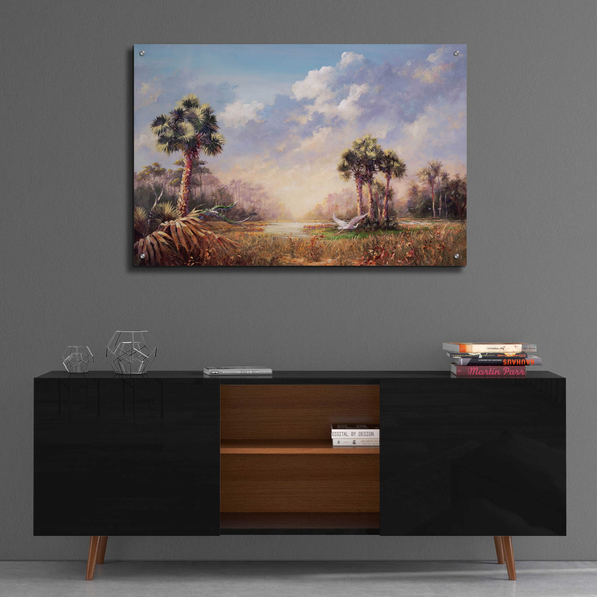 Epic Art 'Golden Glades' by Art Fronckowiak, Acrylic Glass Wall Art,36x24