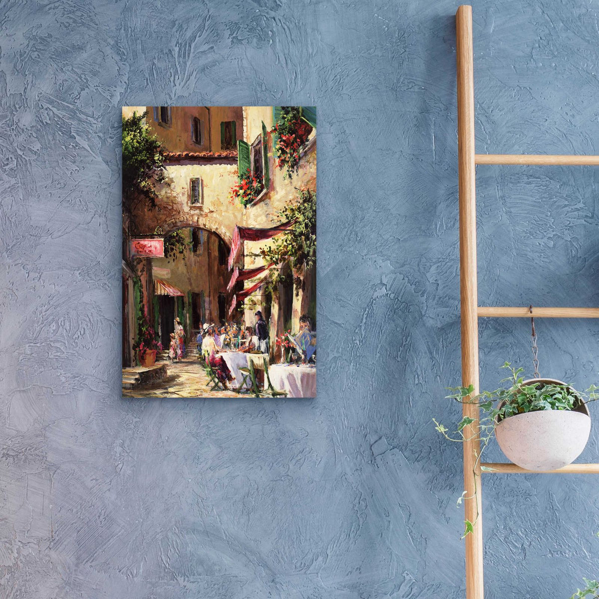 Piazza by Art Fronckowiak - 16x24 acrylic wall art in a room