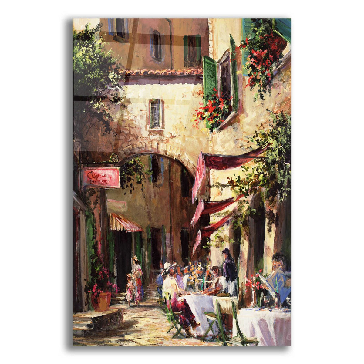 Piazza by Art Fronckowiak acrylic glass wall art
