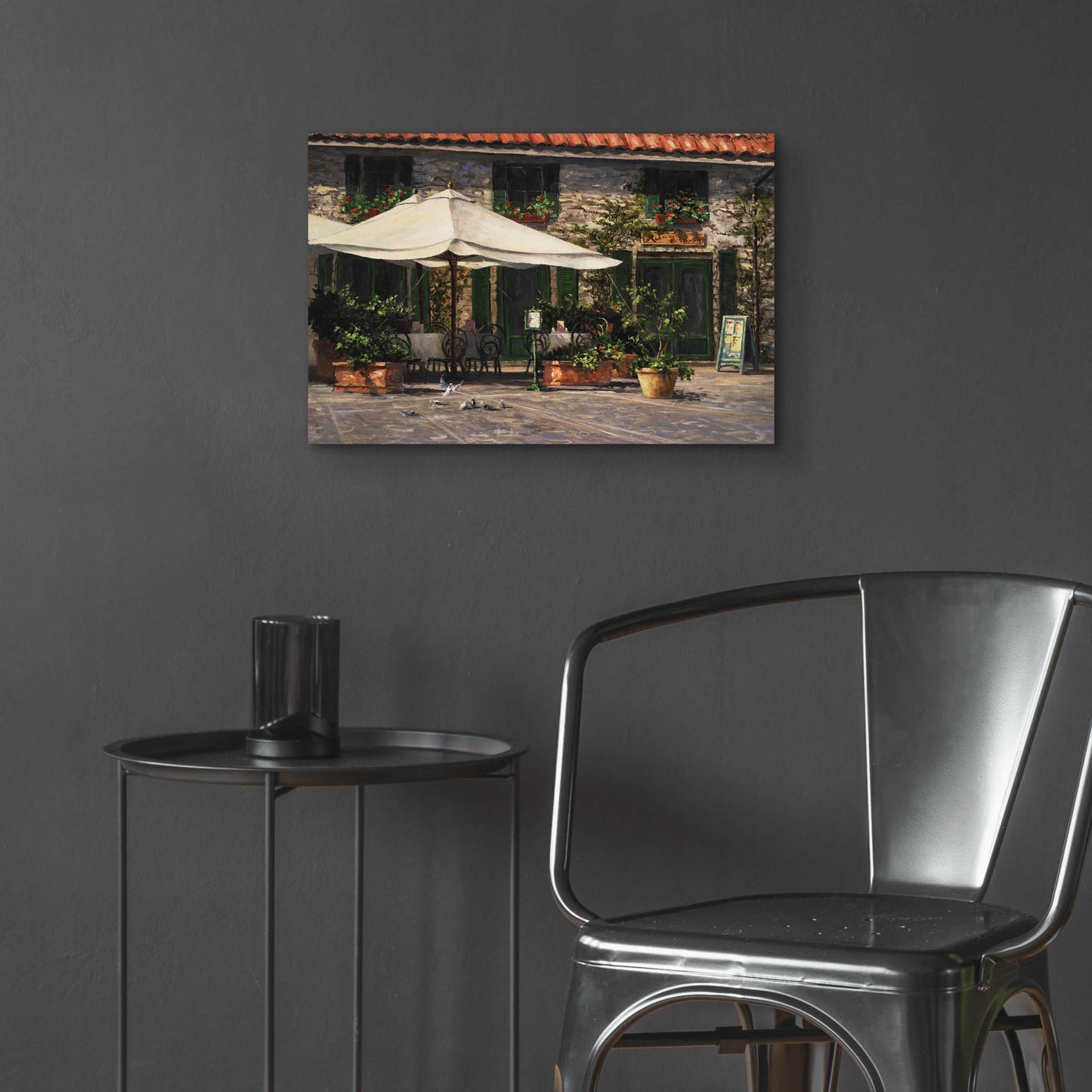 Epic Art 'Ristorante Il Pozzo' by Art Fronckowiak, Acrylic Glass Wall Art,24x16