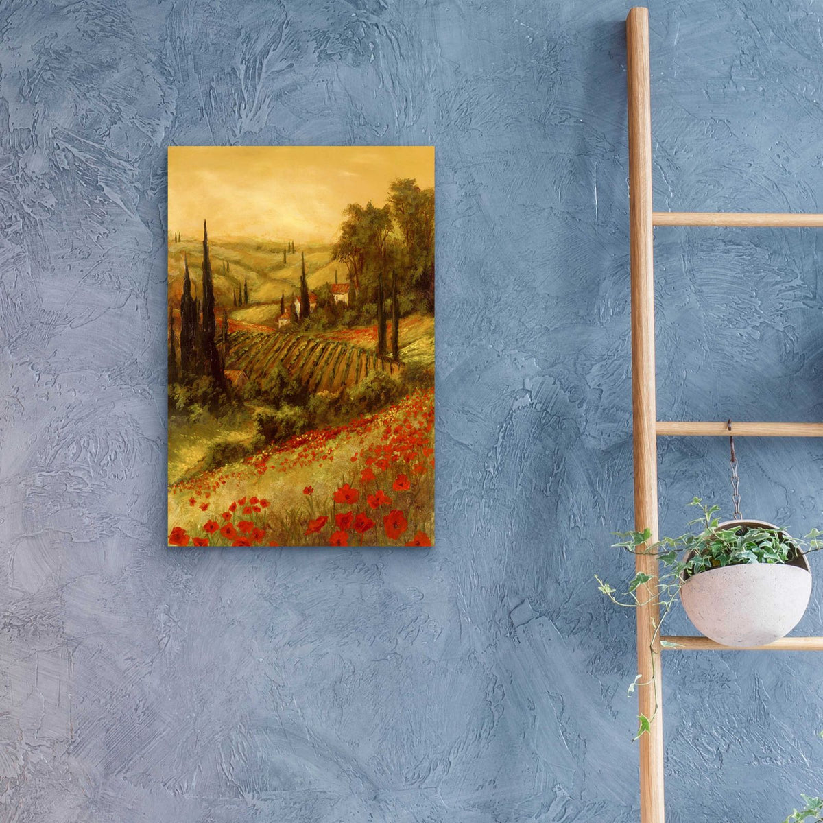 Toscano Valley II by Art Fronckowiak - 16x24 acrylic wall art in a room