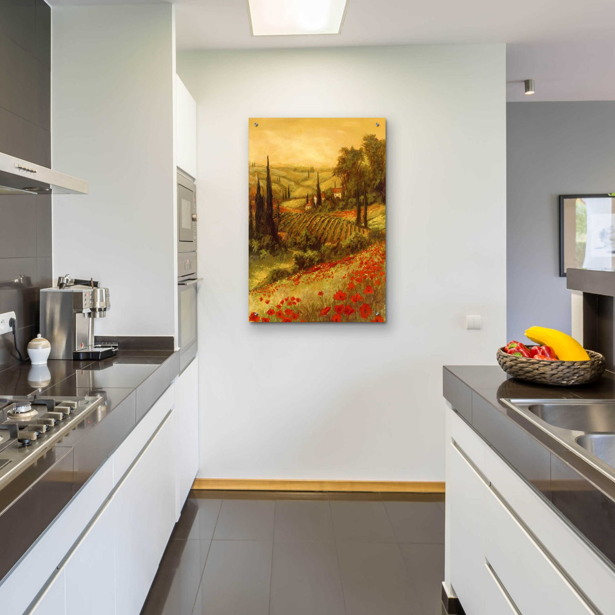 Toscano Valley II by Art Fronckowiak - 24x36 acrylic wall art in a room
