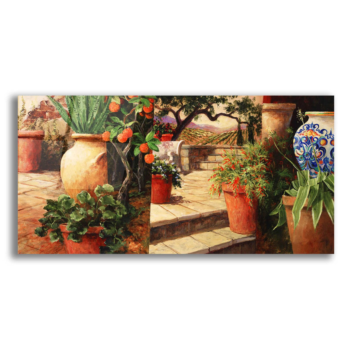 Turo Tuscan Orange by Art Fronckowiak acrylic glass wall art