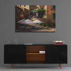 Villa Garzon by Art Fronckowiak - 36x24 acrylic wall art in a room
