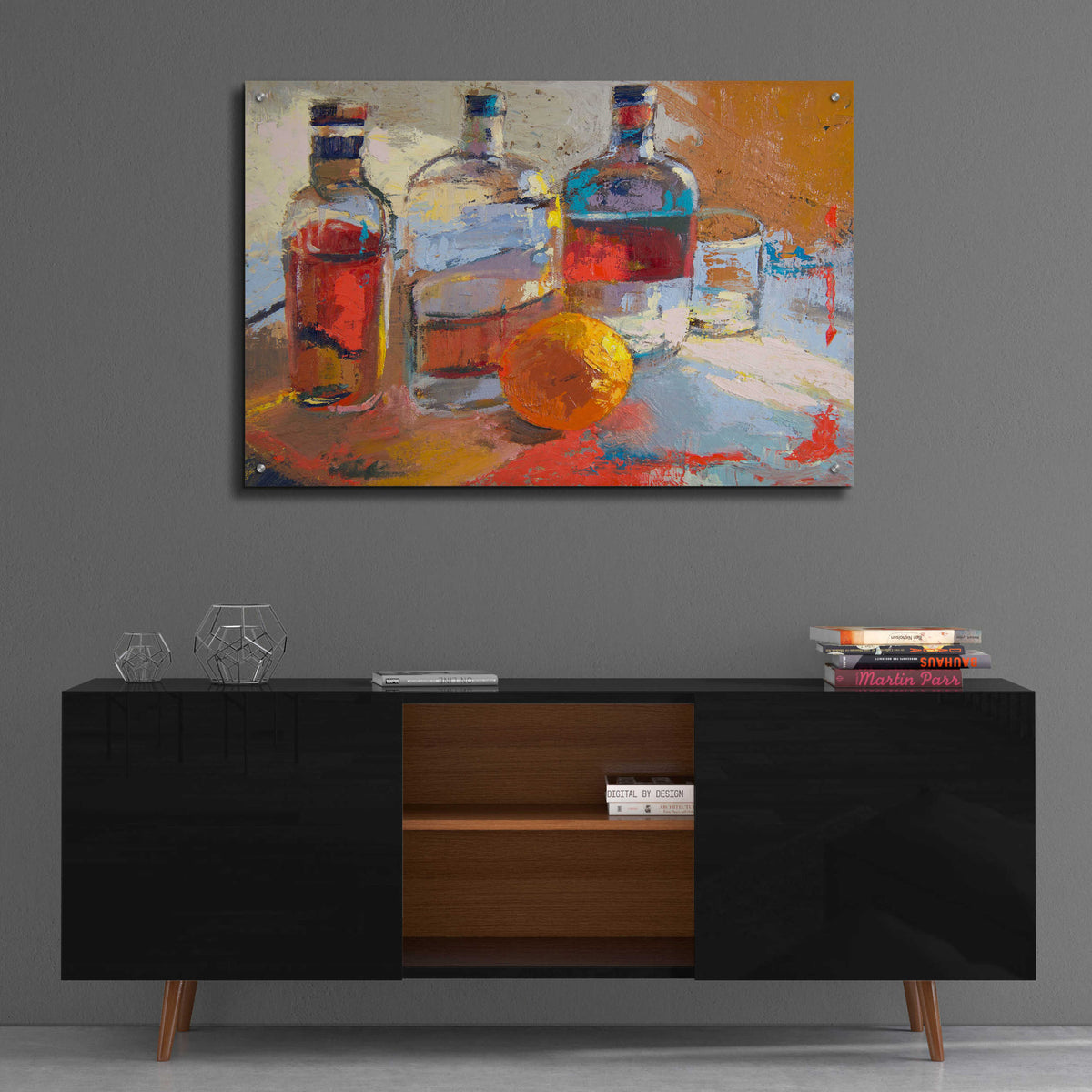 Epic Art 'Bourbon L’Orange' by Beth Forst, Acrylic Glass Wall Art,36x24