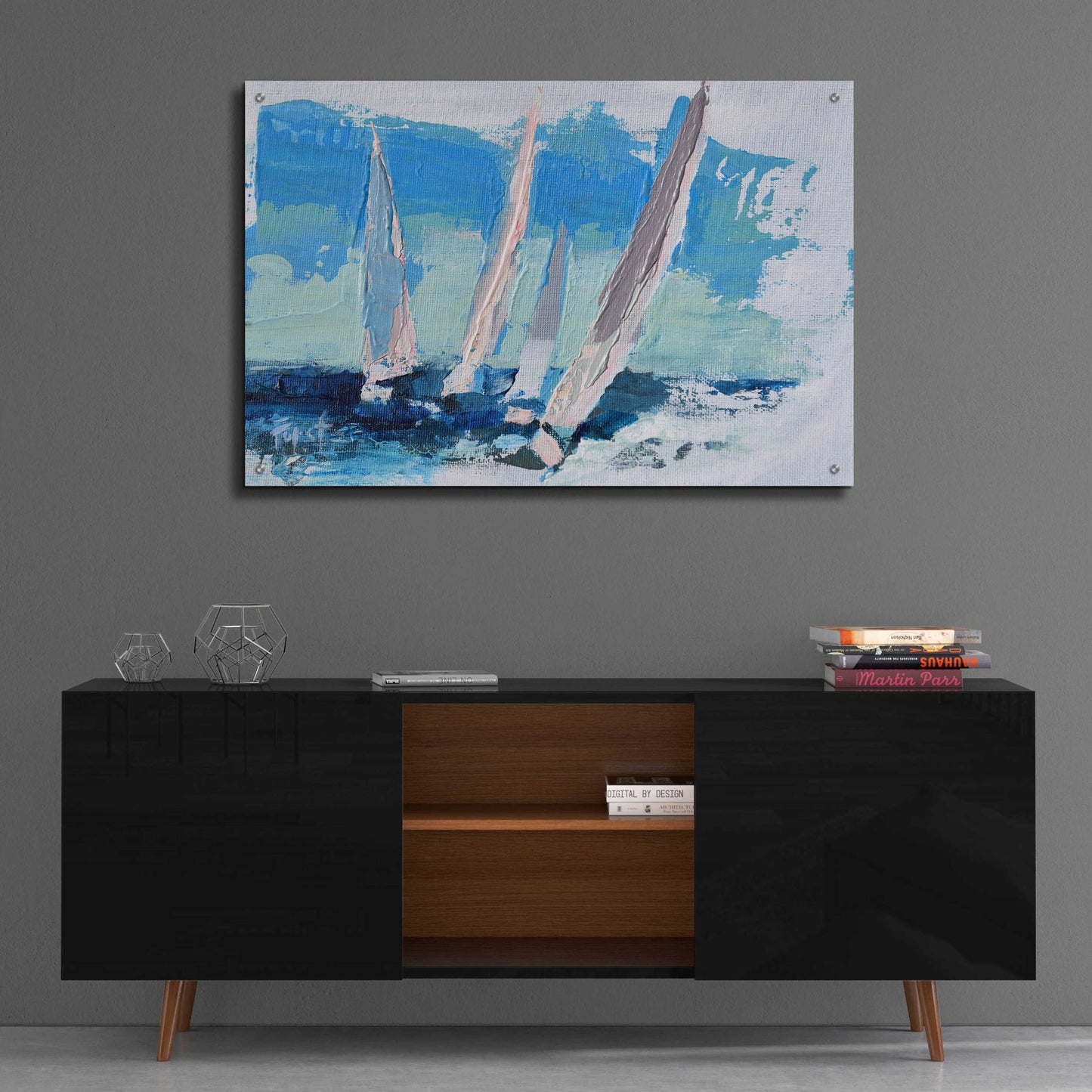 Epic Art 'Wind Power' by Beth Forst, Acrylic Glass Wall Art,36x24