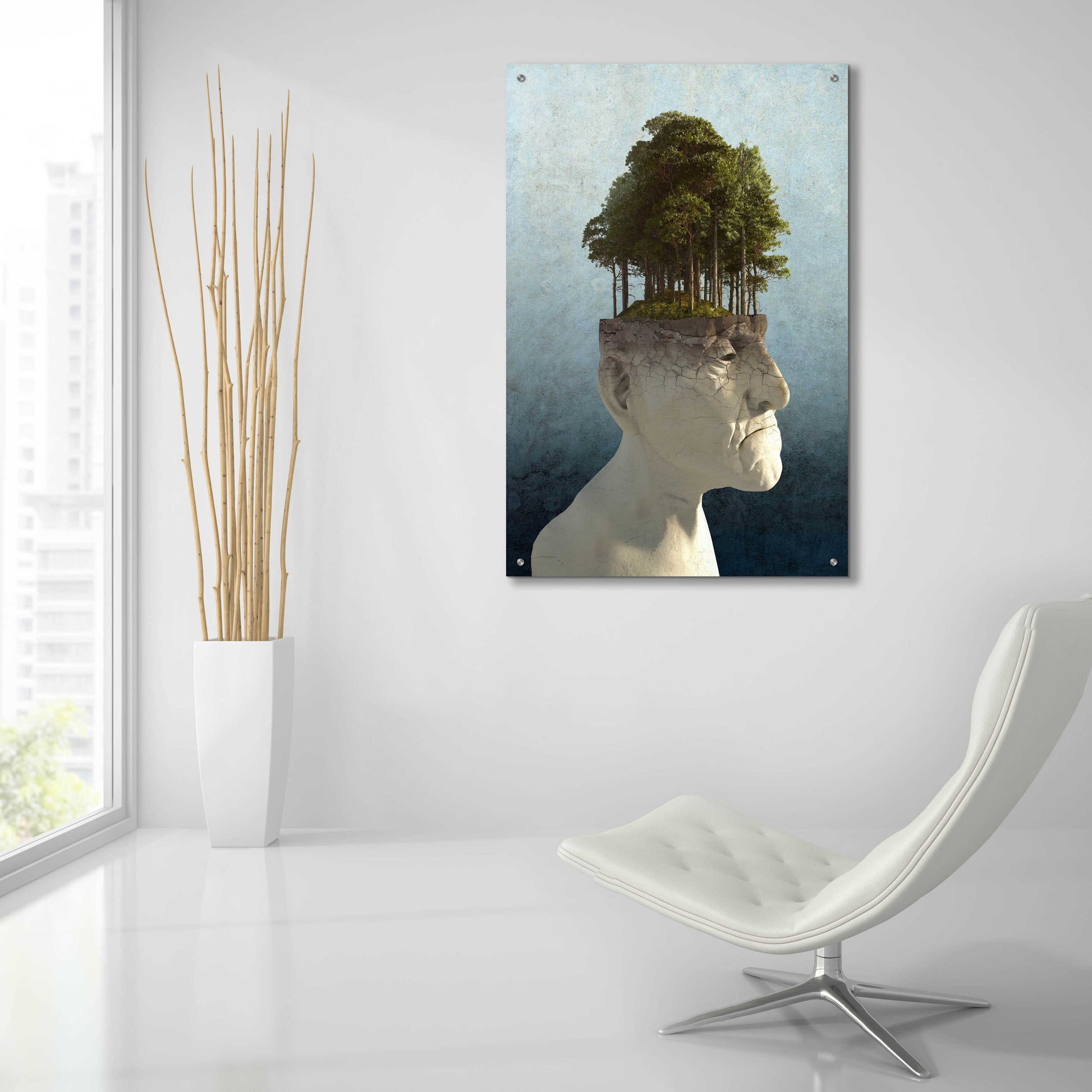 Epic Art 'Personal Growth' by Cynthia Decker, Acrylic Glass Wall Art,24x36