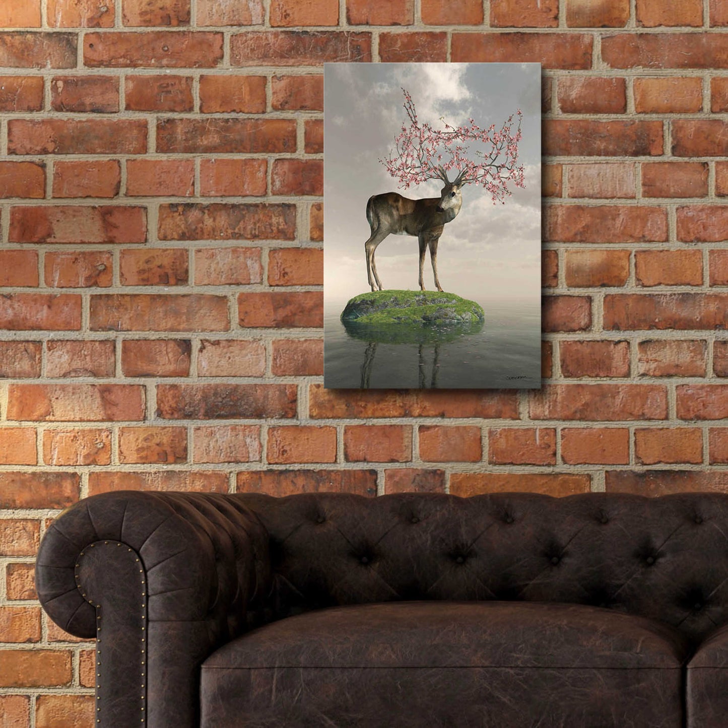 Epic Art 'The Guardian of Spring' by Cynthia Decker, Acrylic Glass Wall Art,16x24