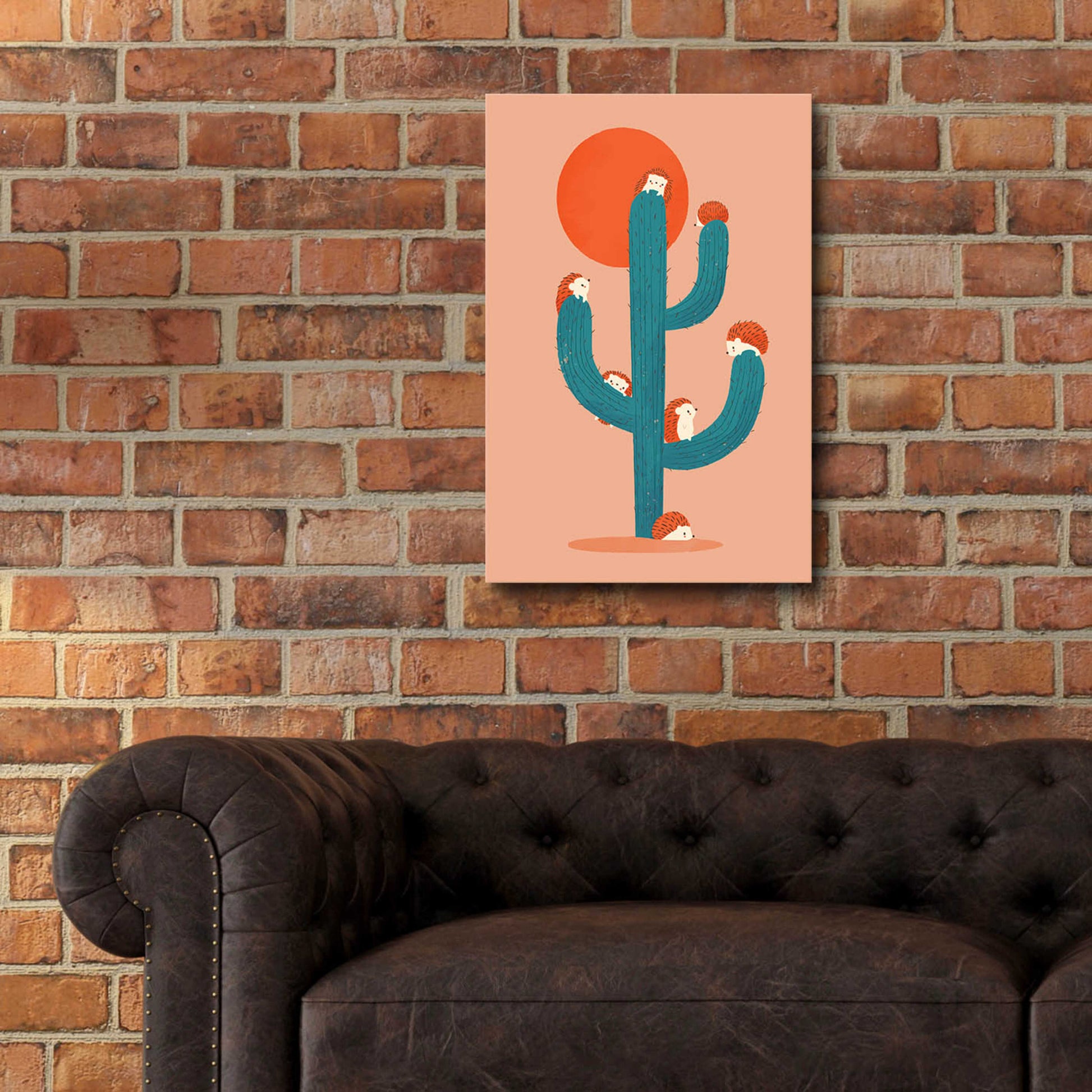 Epic Art 'Prickly' by Jay Fleck, Acrylic Glass Wall Art,16x24