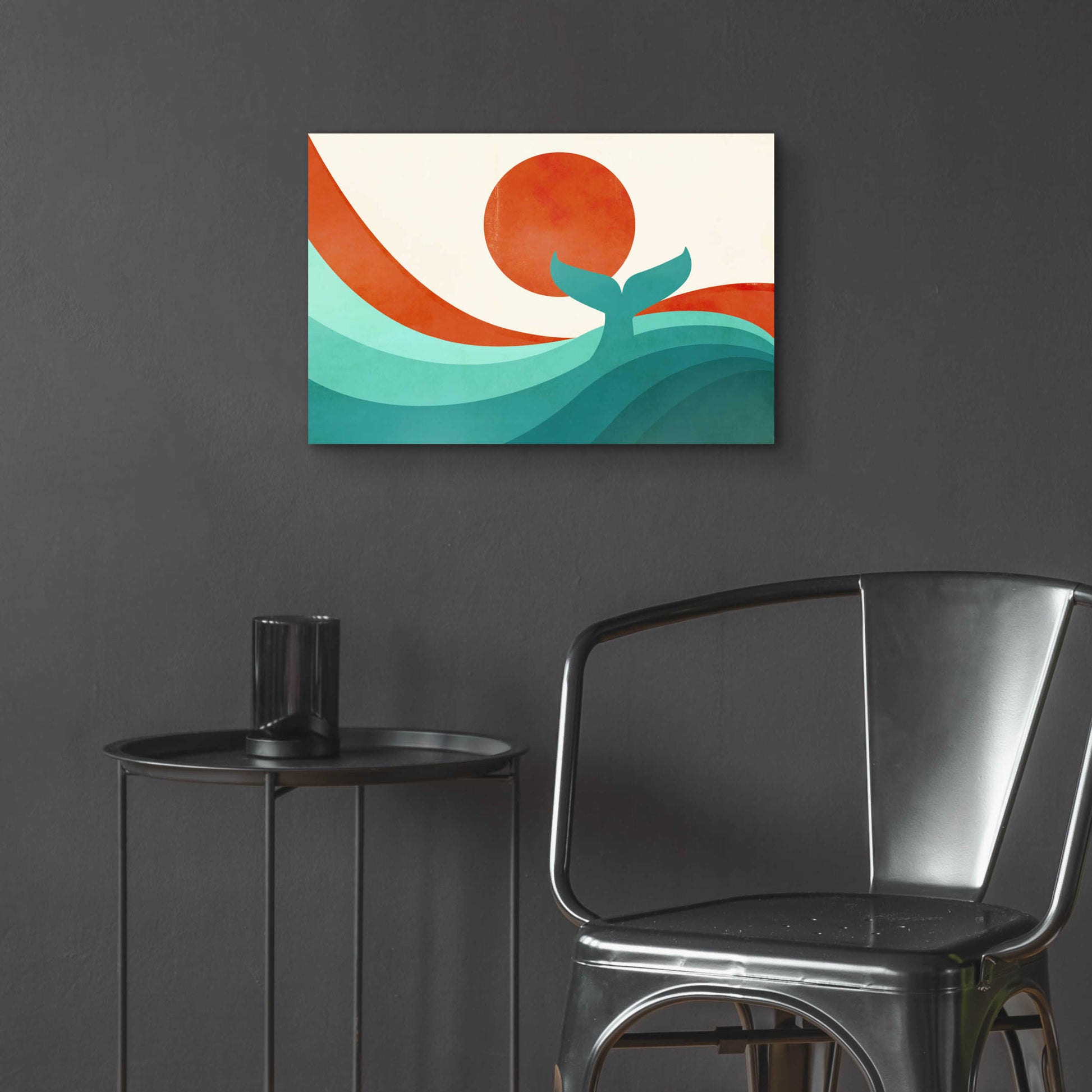 Epic Art 'Wave (Day)' by Jay Fleck, Acrylic Glass Wall Art,24x16