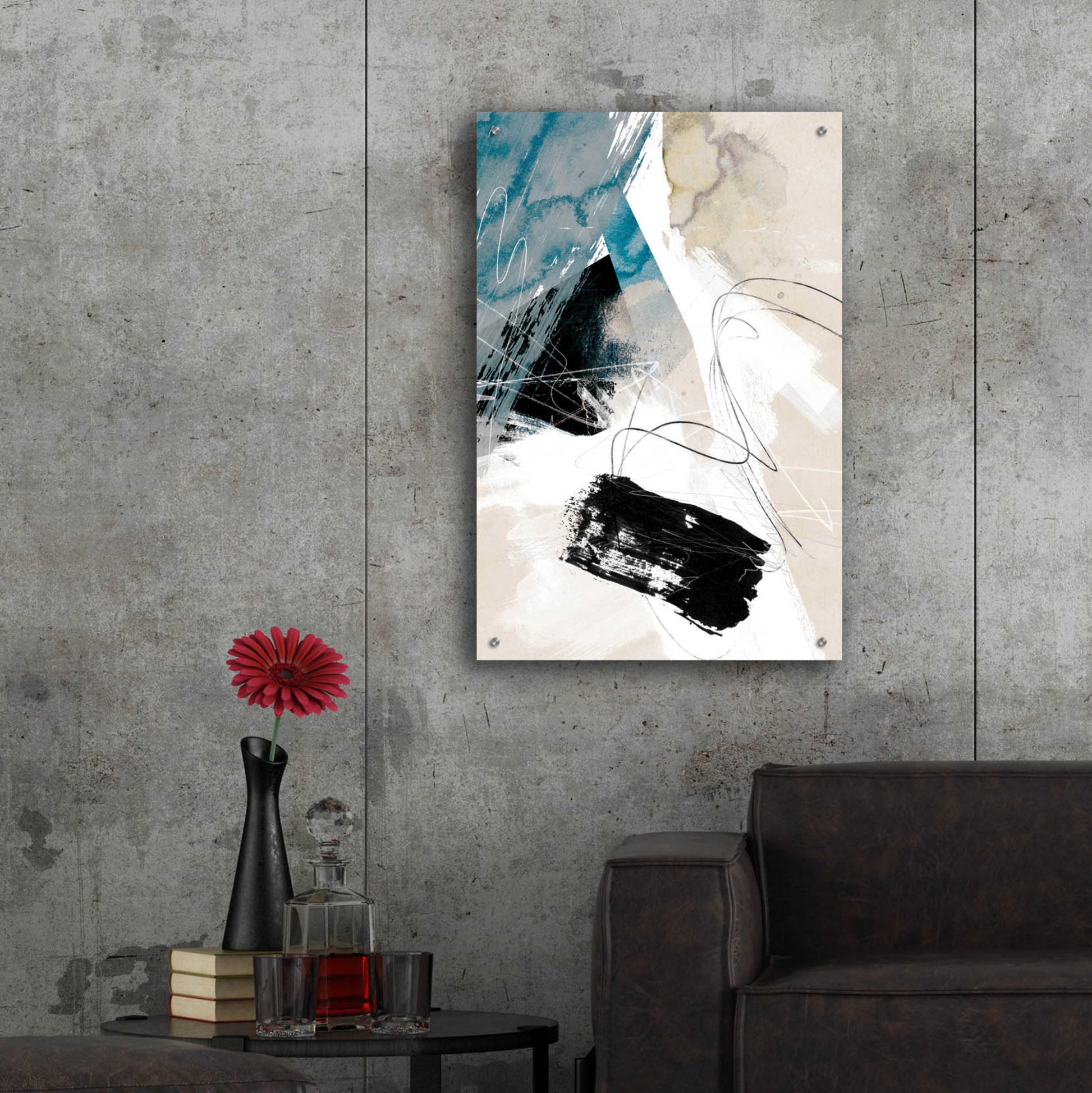 Epic Art 'Fork in the Road 2' by Louis Duncan-He, Acrylic Glass Wall Art,24x36