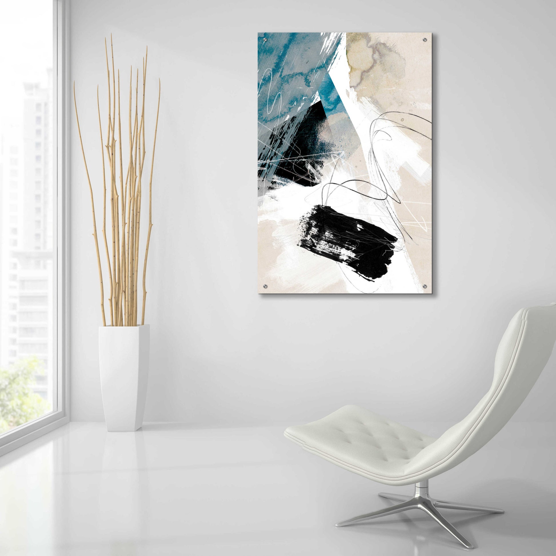 Epic Art 'Fork in the Road 2' by Louis Duncan-He, Acrylic Glass Wall Art,24x36