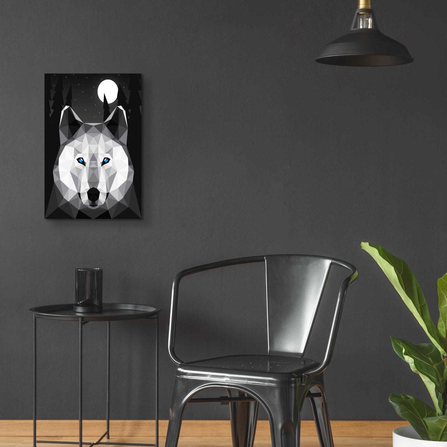 Epic Art 'Tundra Wolf' by Davies Babies, Acrylic Glass Wall Art,16x24