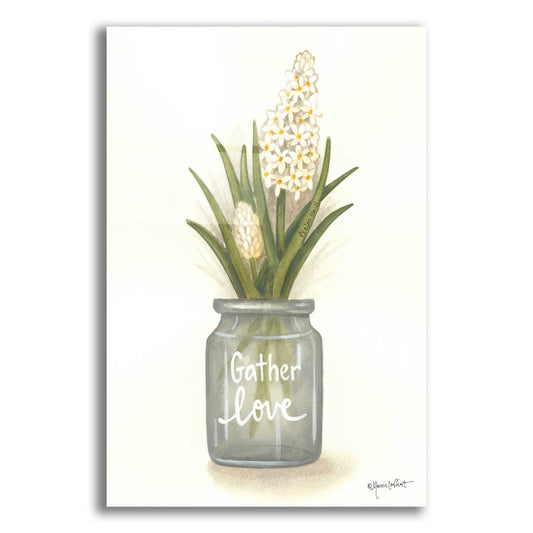Epic Art 'Gather Love Hyacinth' by Annie LaPoint, Acrylic Glass Wall Art