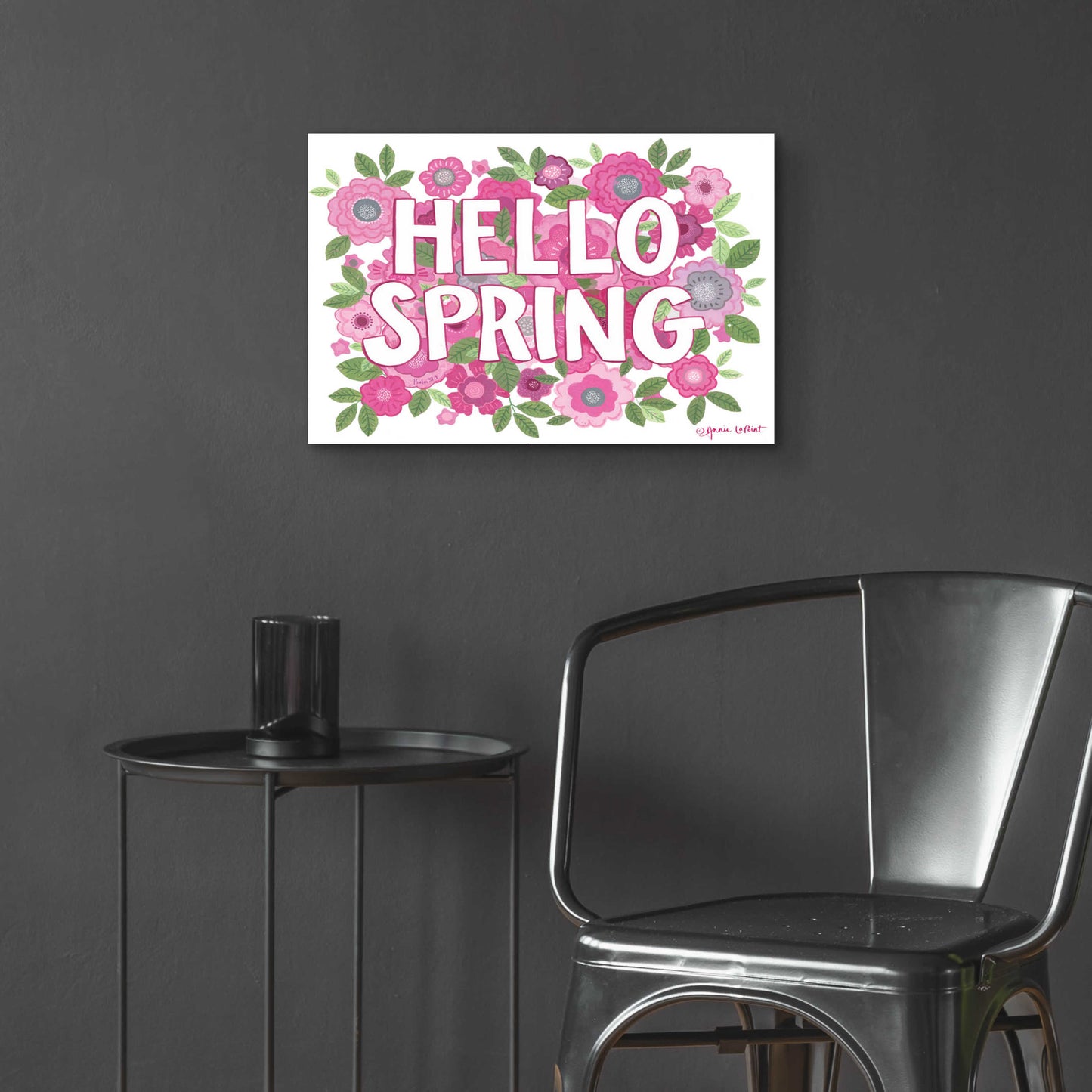 Epic Art 'Hello Spring' by Annie LaPoint, Acrylic Glass Wall Art,24x16