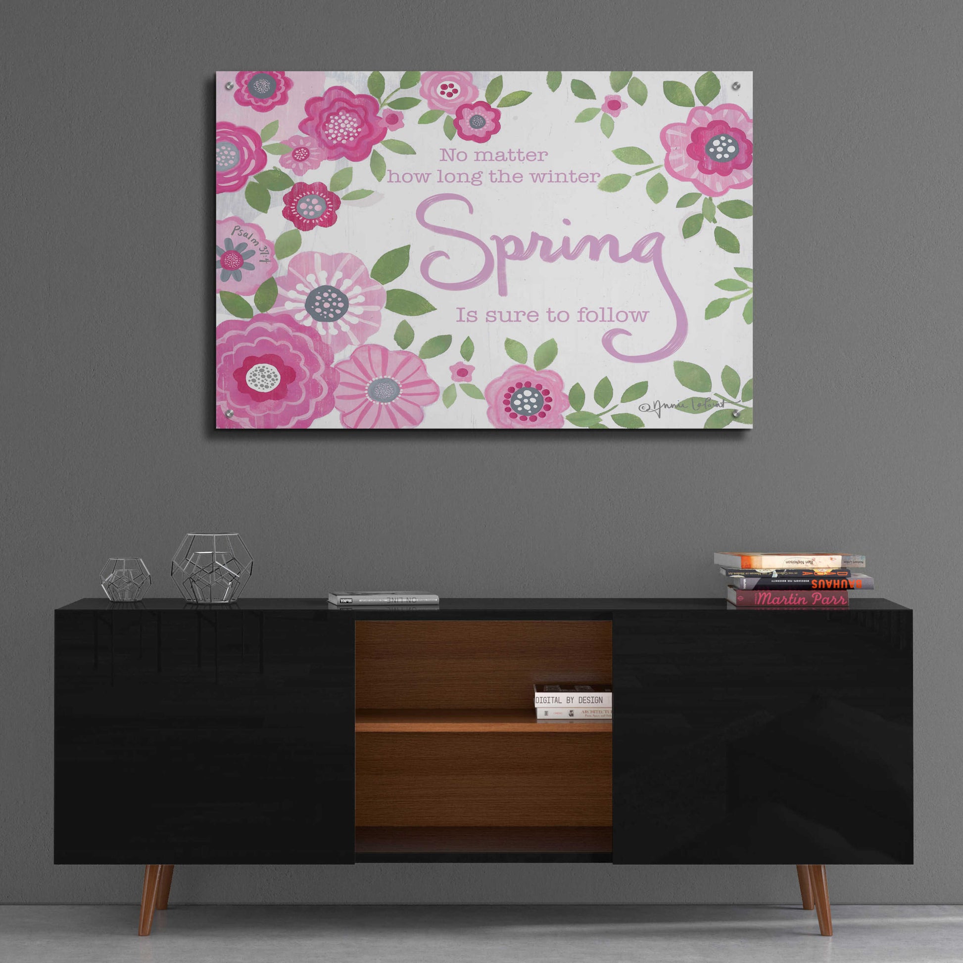 Epic Art 'Spring After Winter' by Annie LaPoint, Acrylic Glass Wall Art,36x24