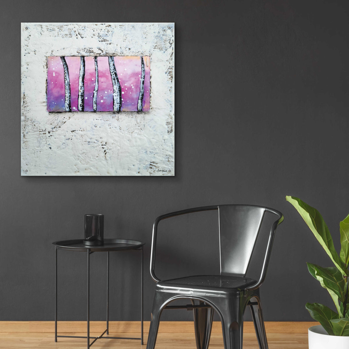 Epic Art 'Window to Nature I' by Britt Hallowell, Acrylic Glass Wall Art,36x36