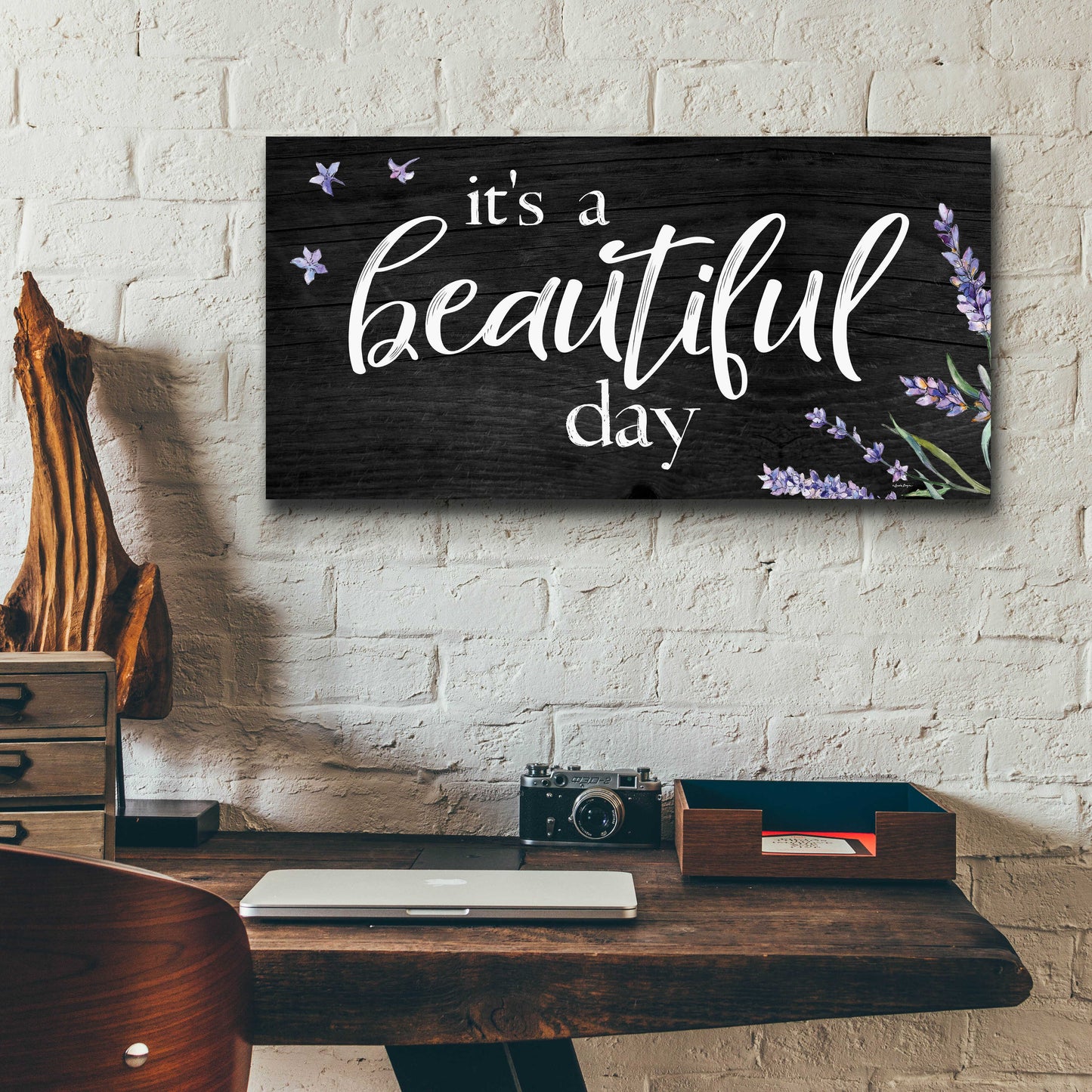 Epic Art 'It's a Beautiful Day    ' by Susie Boyer, Acrylic Glass Wall Art,24x12