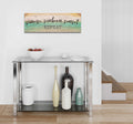 Sunrise, Sunburn, Sunset, Repeat by Cloverfield & Co. - 36x12 acrylic wall art in a room