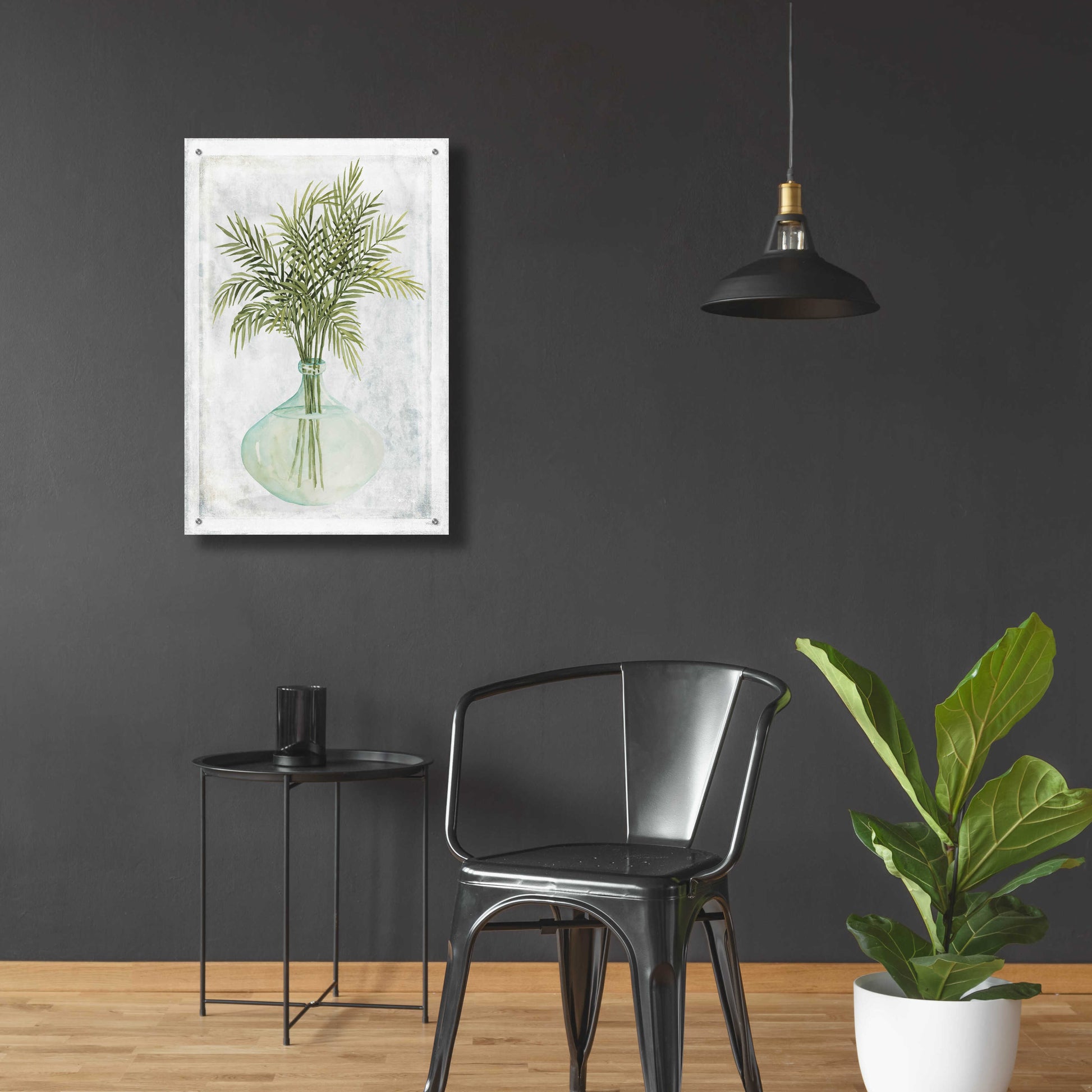 Epic Art 'Perfect Palms IV' by Cindy Jacobs, Acrylic Glass Wall Art,24x36