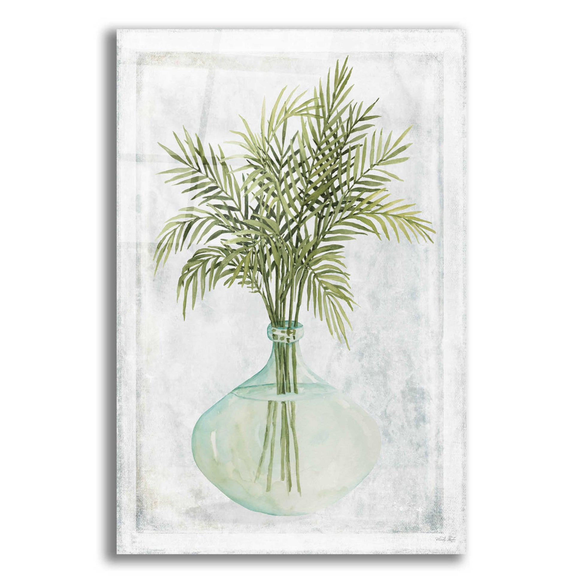 Epic Art 'Perfect Palms IV' by Cindy Jacobs, Acrylic Glass Wall Art