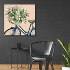 Epic Art 'Coral Flowers II' by Cindy Jacobs, Acrylic Glass Wall Art,36x36