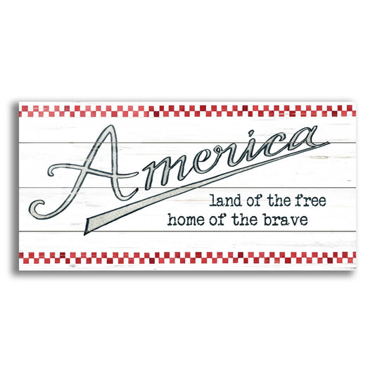 Epic Art 'America - Land of the Free' by Cindy Jacobs, Acrylic Glass Wall Art