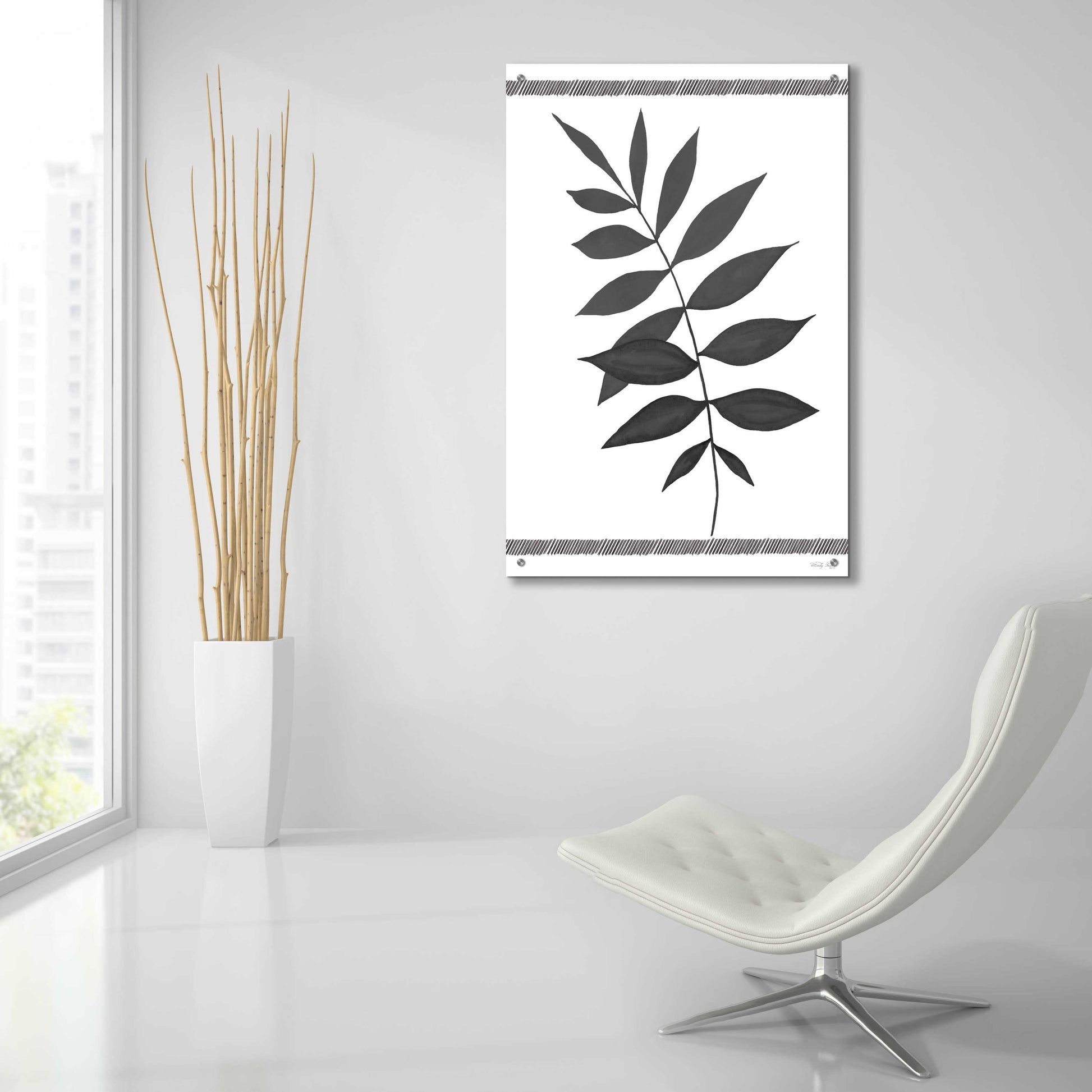 Epic Art 'Leaf Collection II' by Cindy Jacobs, Acrylic Glass Wall Art,24x36