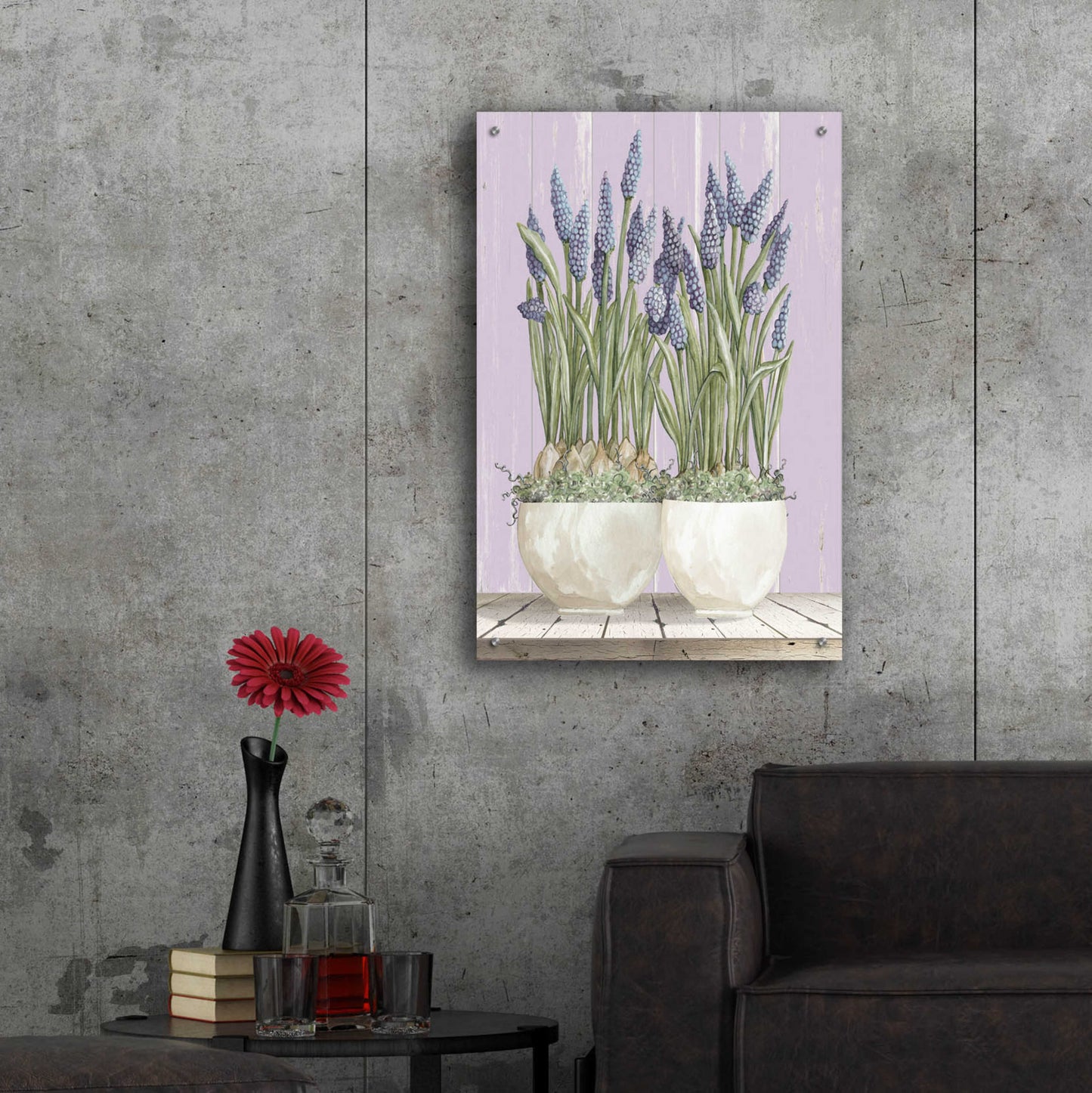 Epic Art 'Let Love Blossom' by Cindy Jacobs, Acrylic Glass Wall Art,24x36