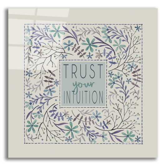 Epic Art 'Trust Your Intuition' by Cindy Jacobs, Acrylic Glass Wall Art