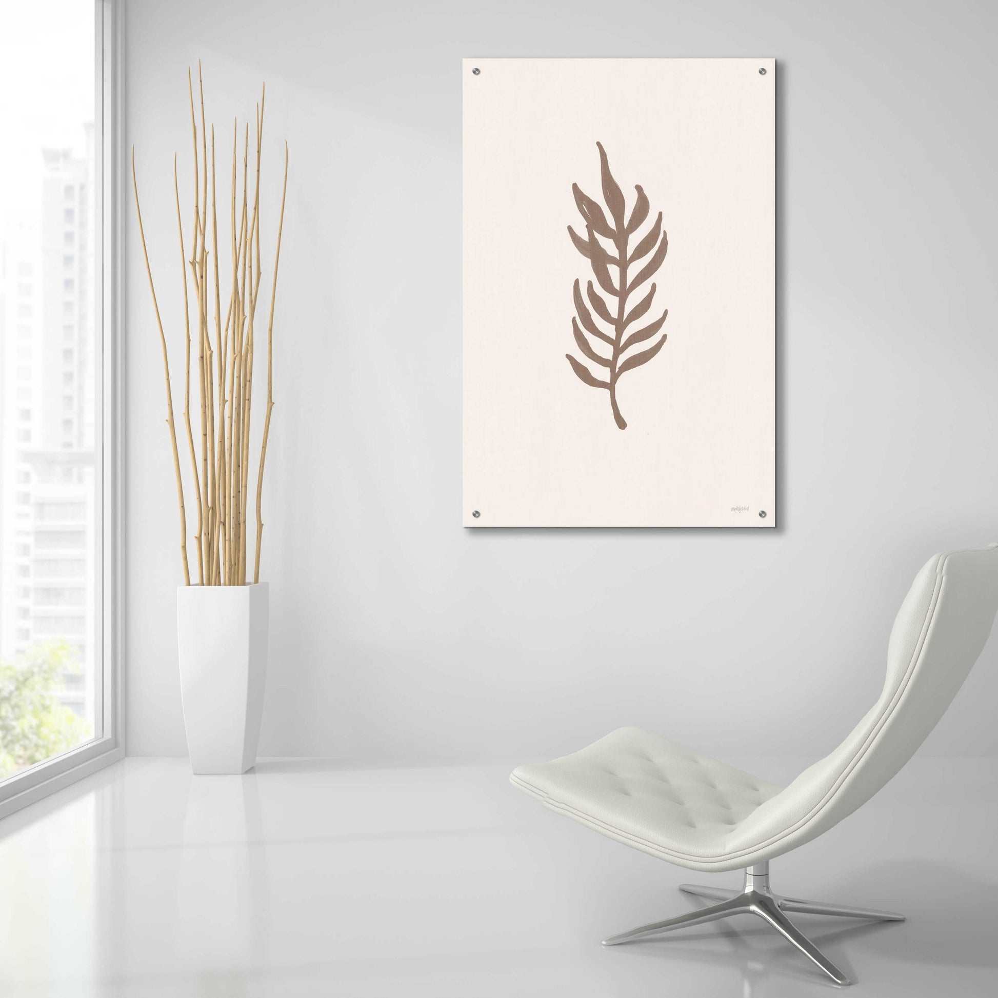 Epic Art 'Natural Simplicity I' by Imperfect Dust, Acrylic Glass Wall Art,24x36