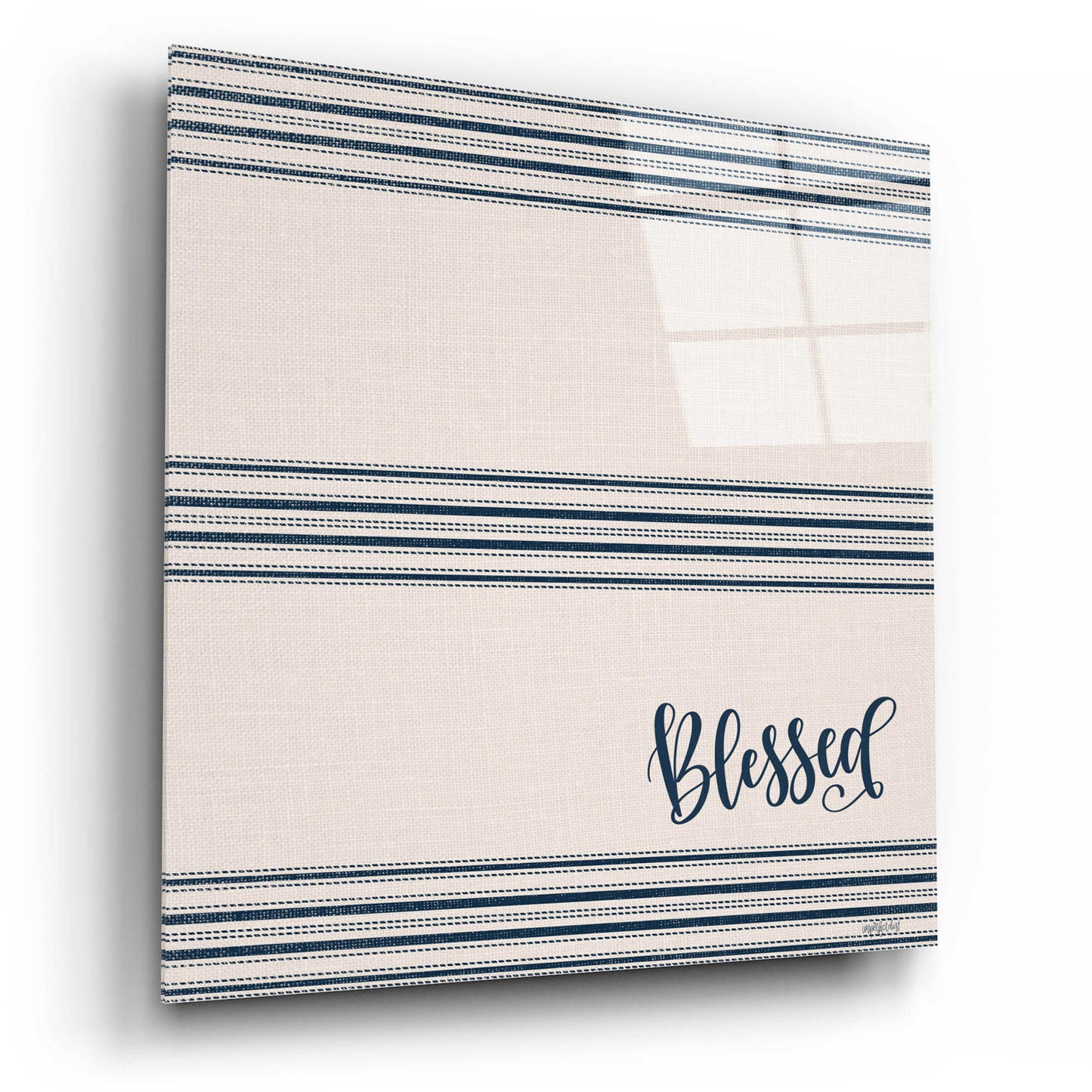 Epic Art 'Blessed 2' by Imperfect Dust, Acrylic Glass Wall Art,12x12